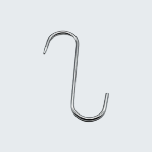 Gancio inox 180x8