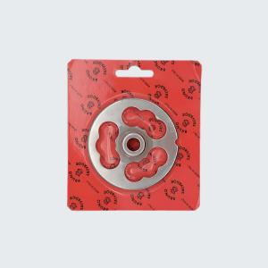 Piastra 22 con 3 fori inox