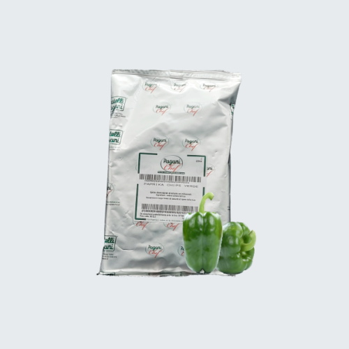 Paprika chips verde