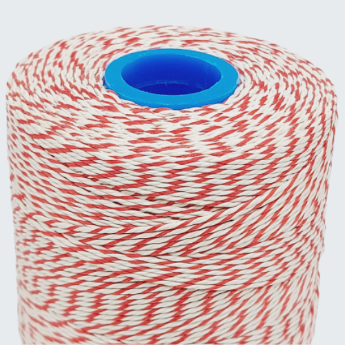 Spago Rayon bianco/rosso gr 500